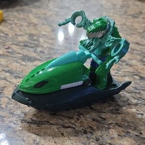 Imaginex Killer Crock Action Figure On Jet Ski